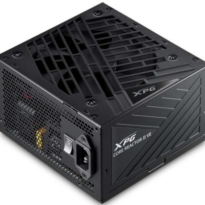 Power Supply ADATA CORE REACTOR II VE 750 Watts Efficiency 80 PLUS GOLD PFC Active MTBF 100000 hours COREREACTORIIVE750G-BKCEU  COREREACTORIIVE750G-BKCEU 4711085946249