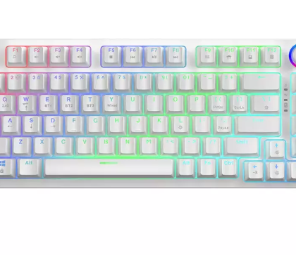 Savio Phenix WHITE GAT RED Gaming Bluetooth Keyboard 5901986049289 5901986049289