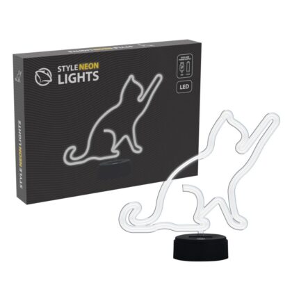 Manta SNL80WH LED lamp Light decoration Cat 2 white T-MLX59034 5902510693305