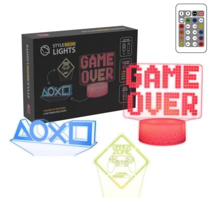 Manta SNL123RGB LED lamp Light decoration Game 3 RGB 3D T-MLX59023 5902510693671