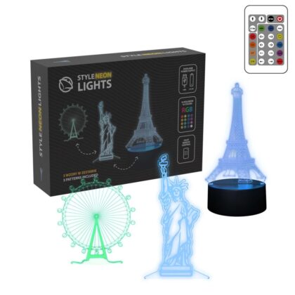 Manta SNL125RGB LED lamp Light decoration Buildings RGB 3D T-MLX59025 5902510693695