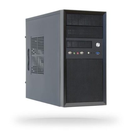 Case CHIEFTEC MiniTower MicroATX Colour Black CT-01B-OP  CT-01B-OP 4710713239401