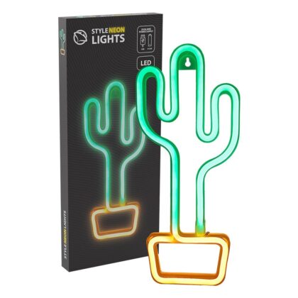 Manta SNL07GN Style Neon Lights CACTUS Green/Yellow T-MLX60107 5902510611859