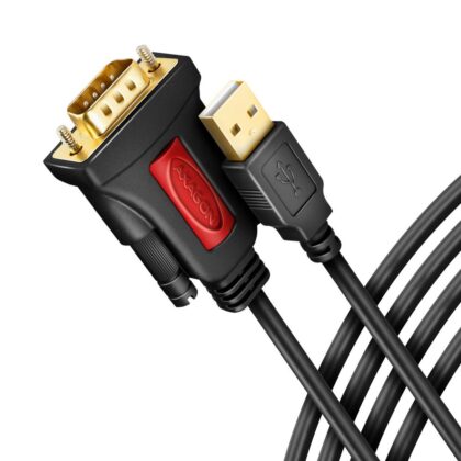 CABLE USB2.0 TO RS-232 DB9-M/1.5M ADS-1PSN AXAGON  ADS-1PSN 8595247907646