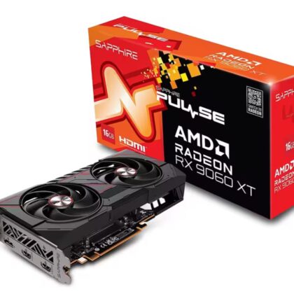 Graphics Card SAPPHIRE AMD Radeon RX 9060 XT 16 GB GDDR6 128 bit PCIE 5.0 16x GPU 2700 MHz Dual Slot Fansink 2xHDMI 1xDisplayPort 11350-03-20G  11350-03-20G 4895106296381