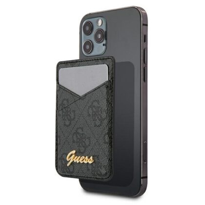Guess MagSafe 4G Classic Logo Wallet Card Slot GUWMS4GTLBK 3666339006778