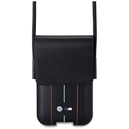 BMW Red Stripes Pouch Universal Bag BMPSP15XMPVSKR 3666339239541