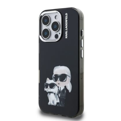 Karl Lagerfeld IML Aquarelle Karl and Choupette Case for Apple iPhone 16 Pro Max KLHCP16XHMKCAQK 3666339464776