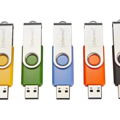 MEMORY DRIVE FLASH USB2 5X16GB/MULTIPACK 3503575 INTENSO  3503575 4034303035830