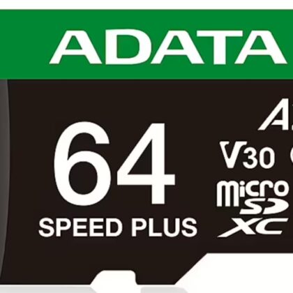 MEMORY MICRO SDXC 64GB UHS-I/UD64GUI3V30A2SP-RA1 ADATA  UD64GUI3V30A2SP-RA1 4711085949196