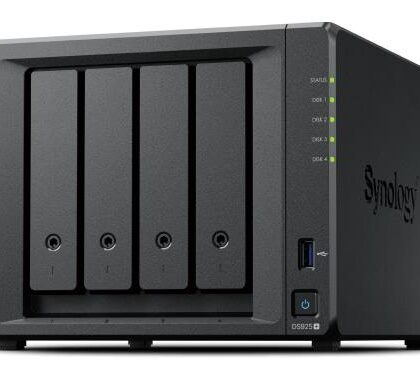 NAS STORAGE TOWER 4BAY/4GB DS925+ SYNOLOGY  DS925+ 4711174726004