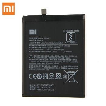 Xiaomi BN36 Original Battery For Xiaomi mi A2 3010 mAh (OEM) BN36 4752168053812