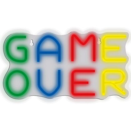 Manta SNL102MT Style Neon Lights GAME  OVER T-MLX59007 5902510693510