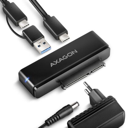 SSD ACC ADAPTER USB-C/SATA 6G/10GBPS 0.6M ADSA-FPX AXAGON  ADSA-FPX 8595247908636