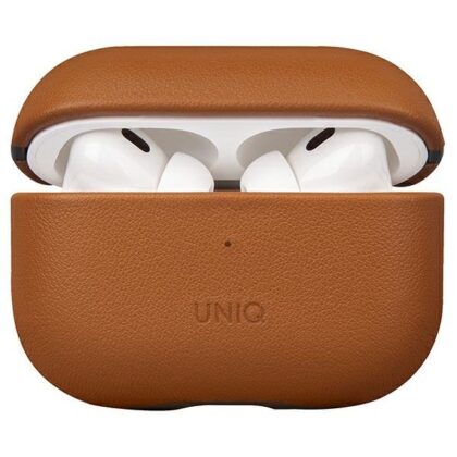UNIQ Terra Genuine Leather Case for Apple AirPods Pro 2 gen. UNIQ-AIRPODSPRO2-TERTBWN 8886463683835