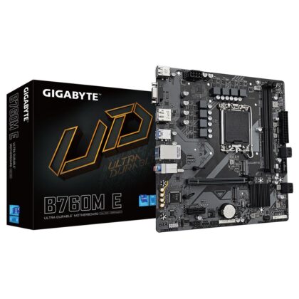 Mainboard GIGABYTE Intel B760 Express LGA1700 Micro-ATX Memory DDR5 Memory slots 2 B760ME1.0  B760M E 1.0 889523038659