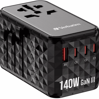 Verbatim UTA-10 Universal Travel Adapter 32125V 023942321255