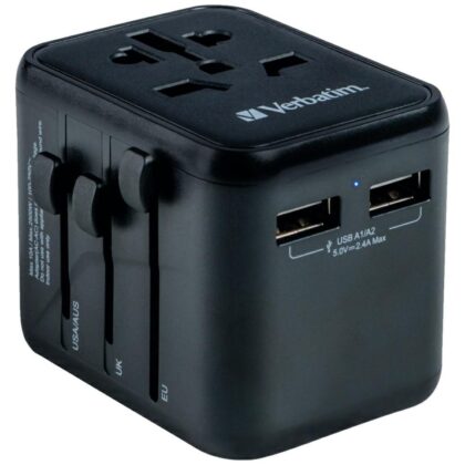 Verbatim UTA-01 Universal Travel Adapter 49543V 023942495437