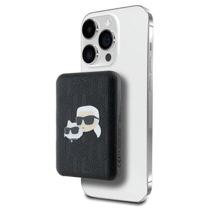 Karl Lagerfeld Karl & Choupette Head Pin MagSafe Powerbank 5000mAh KLPB5FPGKSKCHK 3666339283919