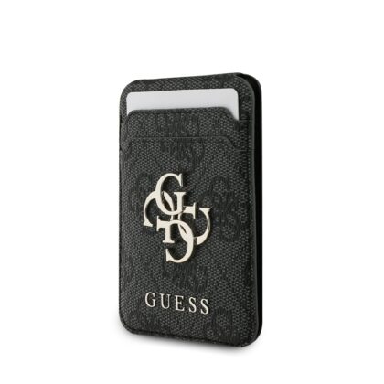 Guess 4G Metal Logo MagSafe Cardslot Stand Black GUWMSHG4BLK 3666339455026
