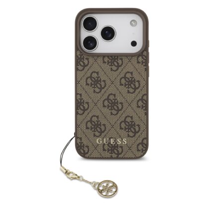 Guess 4G Charm Case for Apple iPhone 17 Pro GUHMP17LGF4GCW 3666339525637