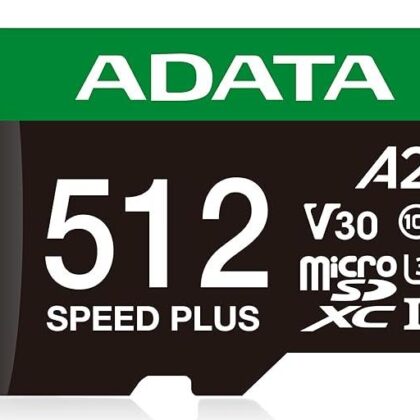 MEMORY MICRO SDXC 512GB UHS-I/UD512GUI3V30A2SP-RA1 ADATA  UD512GUI3V30A2SP-RA1 4711085949967