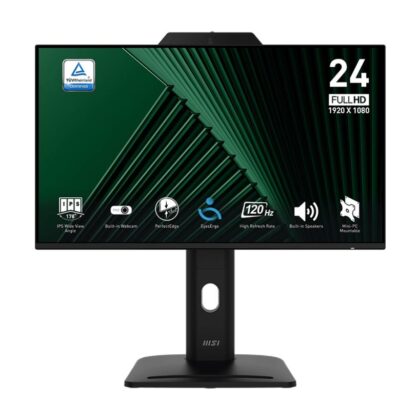 LCD Monitor MSI PRO MP242PMG 23.8" Business Panel IPS 1920x1080 16:9 120 Hz 1 ms Speakers PROMP242PMG  PRO MP242PMG 4711377260404