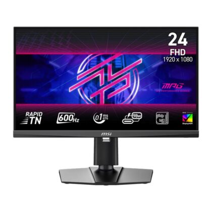 LCD Monitor MSI MPG 242R X60N 24.1" Gaming/USB Hub Panel TN 1920x1080 16:9 600 Hz 0.1 ms MPG242RX60N  MPG 242R X60N 4711377311267
