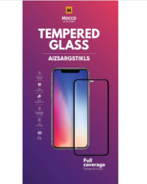 Mocco Full Face / Full Glue Tempered Glass fot Apple iPhone 17 Air MO-TF-IP-17AIR-BK 4752168153093
