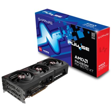 Graphics Card SAPPHIRE AMD Radeon RX 9070 XT 16 GB GDDR6 256 bit PCIE 5.0 16x Triple slot Fansink 2xHDMI 2xDisplayPort 11348-03-20G  11348-03-20G 4895106295919