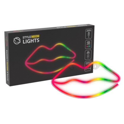 Manta SNL61RGB Style Neon Lights LIPS T-MLX60866 5902510688509