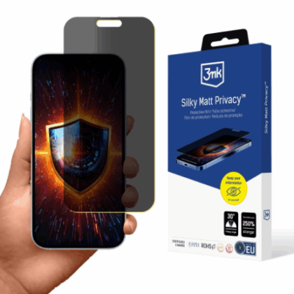 3MK Silky Matt Privacy Protective Film for Apple iPhone 17 Pro 5903108675147 5903108675147