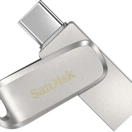 SanDisk Ultra Dual Drive Luxe USB flash drive 32 GB USB Type-A / USB Type-C 3.2 Gen1 Stainless steel SDDDC4-032G-G46 619659178581