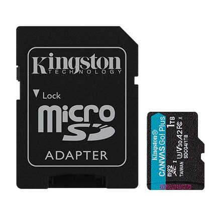 MEMORY MICRO SDXC 1TB UHS-I/W/A SDCG4/1TB KINGSTON  SDCG4/1TB 740617348095