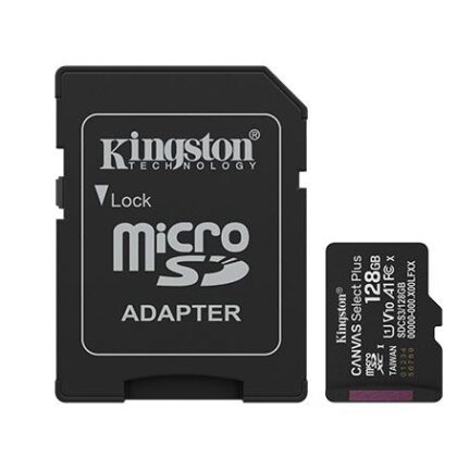 MEMORY MICRO SDXC 128GB UHS-I/W/ADAPTER SDCS3/128GB KINGSTON  SDCS3/128GB 740617348453