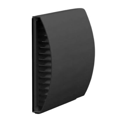 Curved Rain Shield for Single Room Energy Recovery Ventilator