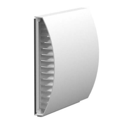 Curved Rain Shield for Single Room Energy Recovery Ventilator
