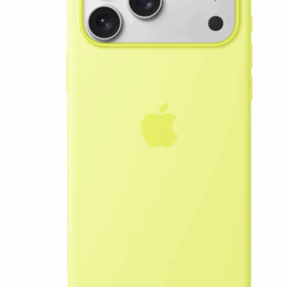 Apple MGFM4ZM/A Silicone Case with MagSafe for iPhone 17 Pro Max / Neon Yellow MGFM4ZM 0195950664058