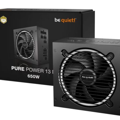 Power Supply BE QUIET Pure Power 13m 650 Watts Efficiency 80 PLUS GOLD PFC Active MTBF 100000 hours BP025EU  BP025EU 4260052192177