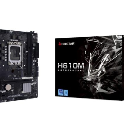 Mainboard BIOSTAR Intel H610 LGA1700 Micro-ATX Memory DDR4 Memory slots 2 H610MHC2.0  H610MHC 2.0 4712960688278