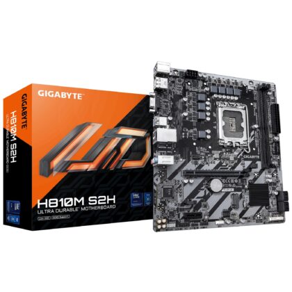 Mainboard GIGABYTE LGA1851 Micro-ATX Memory DDR5 Memory slots 2 H810MS2H  H810M S2H 4719331869168