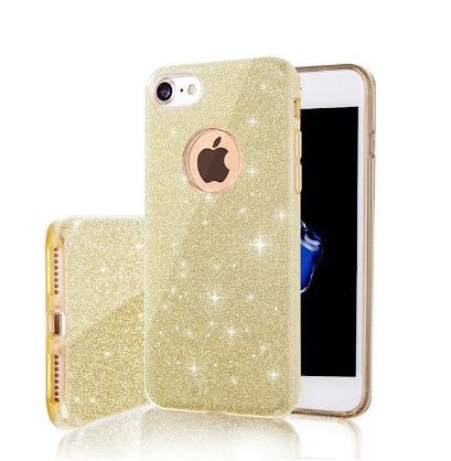 Mocco Glitter 3in1 Back Case for Apple iPhone 17 Pro MO-GLI-IP-17PR-GO 4752168153895
