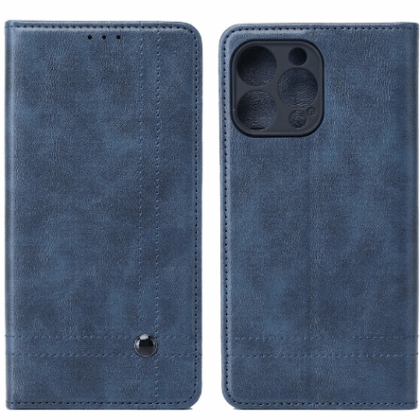 Mocco Smart Seam Book Case for Apple iPhone 17 MO-SMS-IP-17-BL 4752168154465