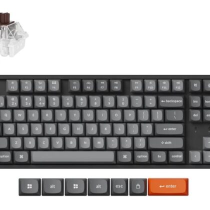 KEYBOARD WRL K8 MAX RGB/BLACK K8M-J3 KEYCHRON  K8M-J3 4895248881278