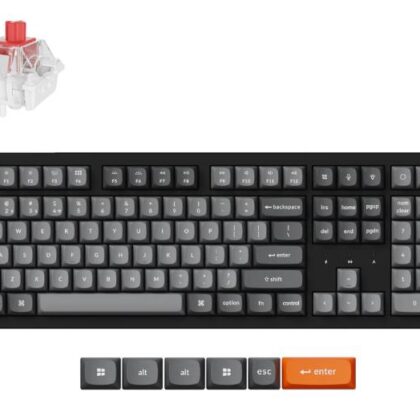 KEYBOARD WRL K10 MAX RGB/BLACK K10M-H1 KEYCHRON  K10M-H1 4895248884569