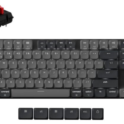 KEYBOARD WRL K1/BLACK K1X-A1 KEYCHRON  K1X-A1 4895248888628