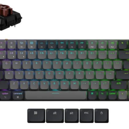 KEYBOARD WRL K3 RGB/BLACK K3X-B3 KEYCHRON  K3X-B3 4895248888772
