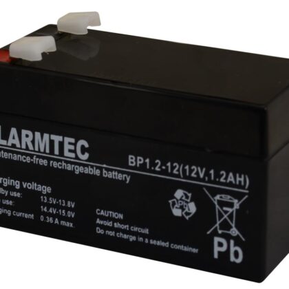 BATTERY 12V 1.2AH VRLA/BP1.2-12 ALARMTEC EMU  BP1.2-12 5902367802523