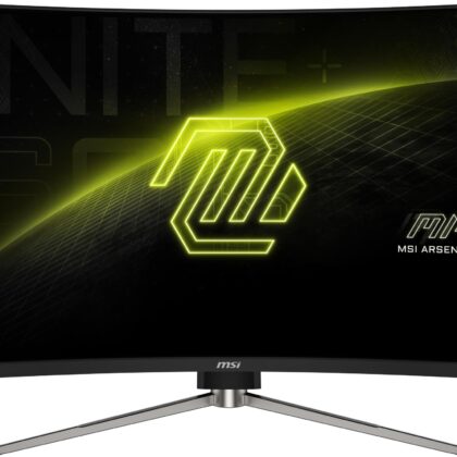 LCD Monitor MSI MAG 325CQRF QD E2 31.5" Gaming/Curved Panel VA 2560x1440 16:9 180 Hz 0.5 ms Colour Black MAG325CQRFQDE2  MAG 325CQRF QD E2 824142364185