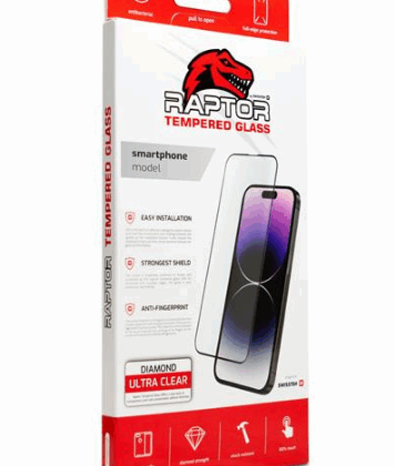 Swissten Raptor Diamond Ultra Full Face Tempered Glass for Apple iPhone 17 Air 84501861 8595217494176